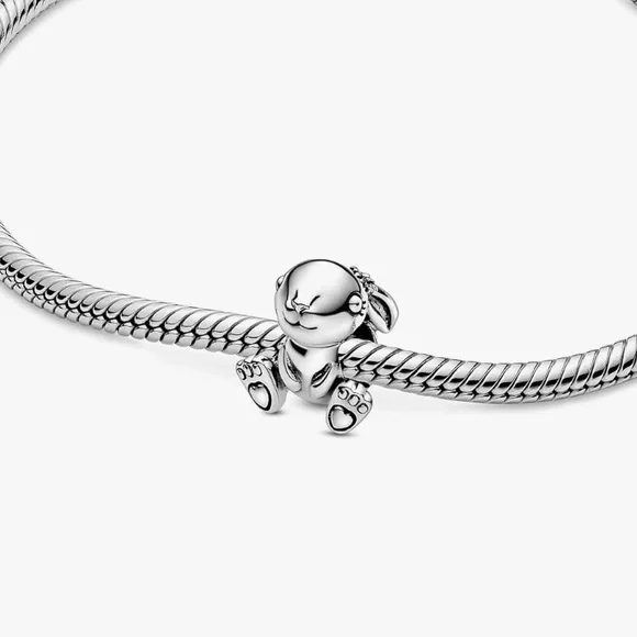 S925 Rabbit Charm - Picture 2 of 2